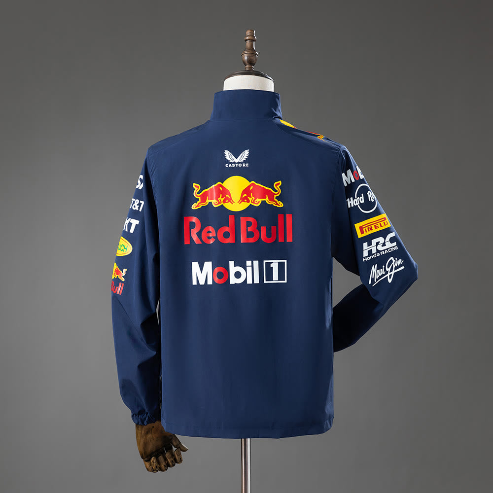 Rompevientos Oracle Red Bull Racing 2026 F1 Azul Marino - Vista posterior