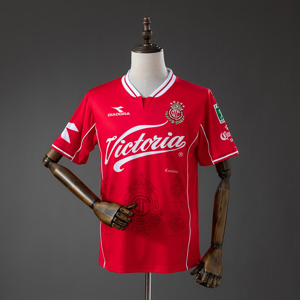 Camiseta Deportivo Toluca 98/99 Local Retro - Vista frontal