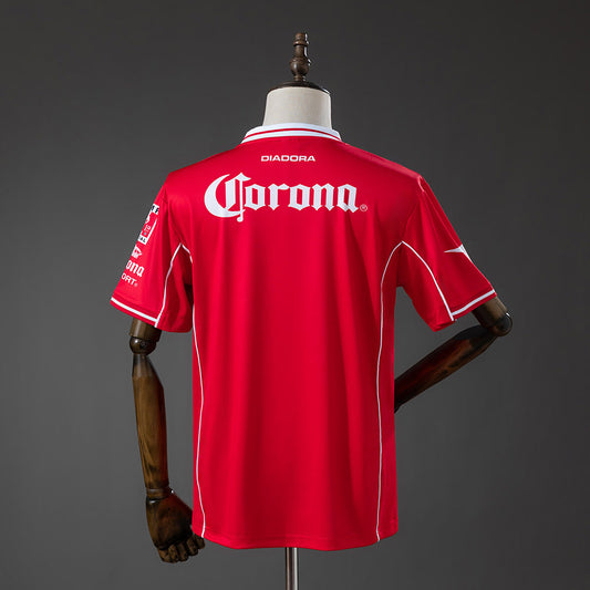 Camiseta Deportivo Toluca 98/99 Local Retro - Vista posterior