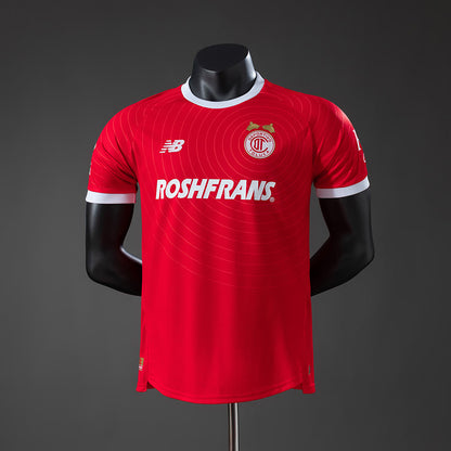 Camiseta Deportivo Toluca 26/27 Local, Versión Jugador - Vista frontal