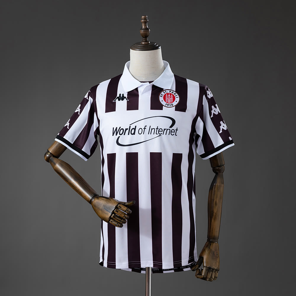 Camiseta St. Pauli 00/01 Local Retro - Vista frontal