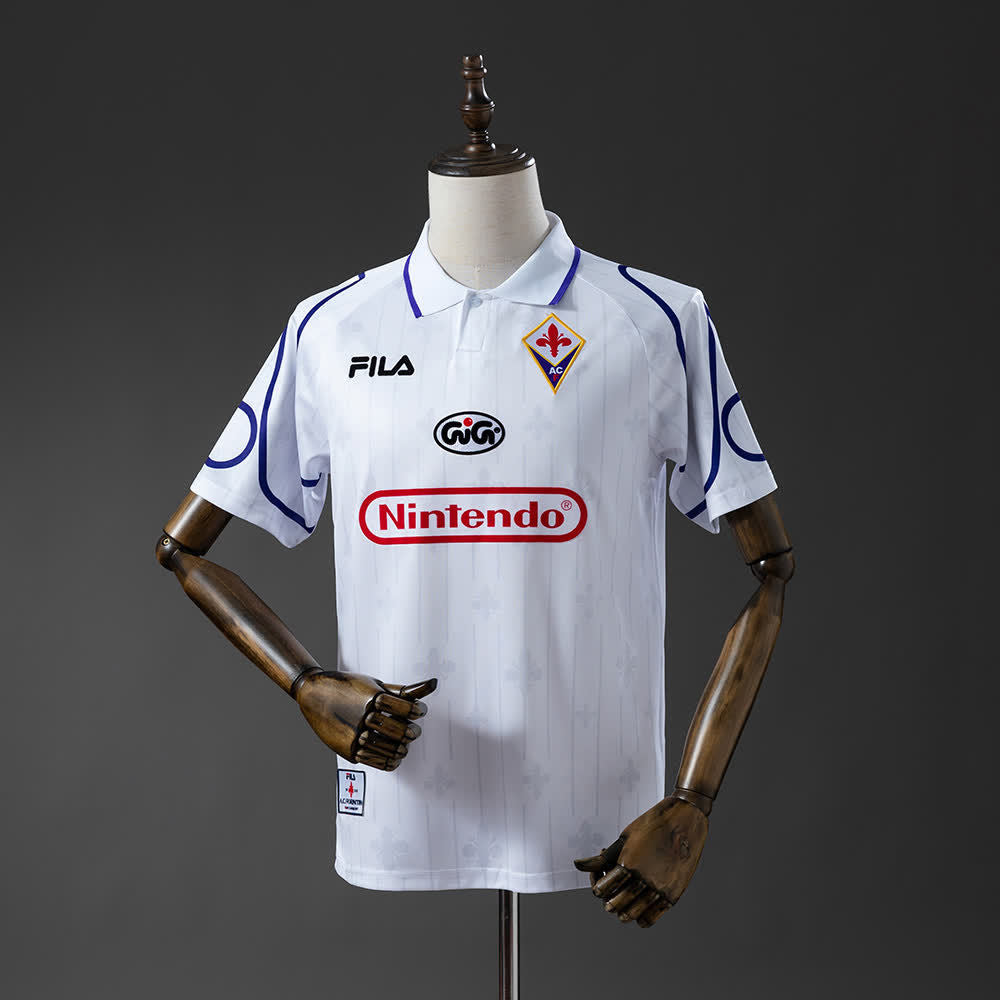 Camiseta Fiorentina 97/98 Visitante Retro - Vista frontal