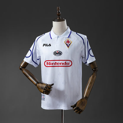 Camiseta Fiorentina 97/98 Visitante Retro - Vista frontal