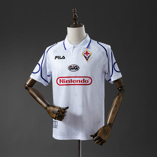 Camiseta Fiorentina 97/98 Visitante Retro - Vista frontal