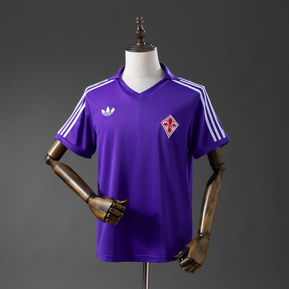 Camiseta Fiorentina 79/80 Local Retro - Vista frontal