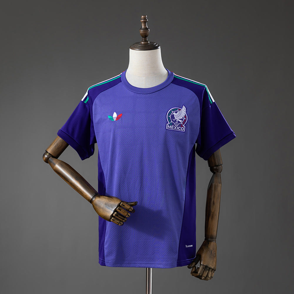 Camiseta México 2026 Portero Visitante Morado - Vista frontal