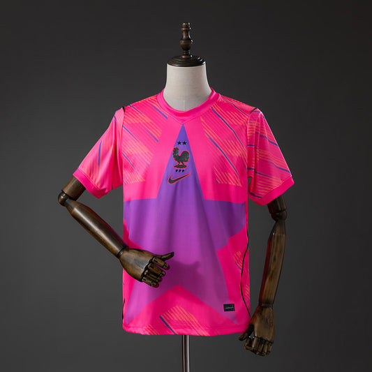 Camiseta Francia 2026 Portero Rosa - Vista frontal