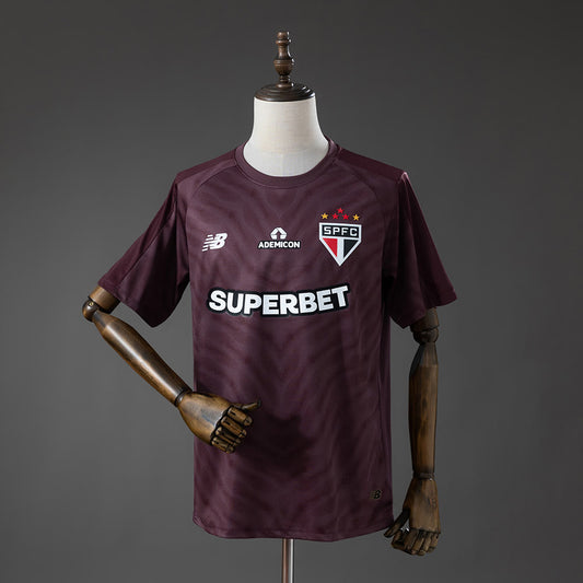 Camiseta São Paulo 26/27 Portero Vinotinto - Vista frontal