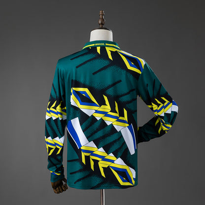 Camiseta Brasil 96/97 Portero Retro Manga Larga - Vista posterior