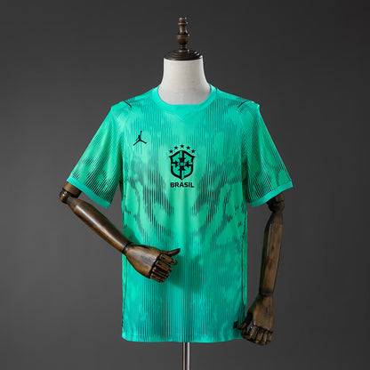 Camiseta Brasil 2026 Portero Verde - Vista frontal