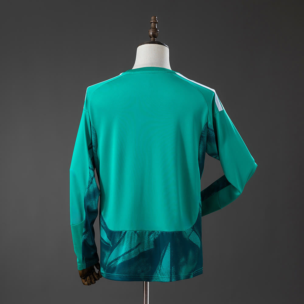 Camiseta Alemania 2026 Portero Verde Manga Larga - Vista posterior