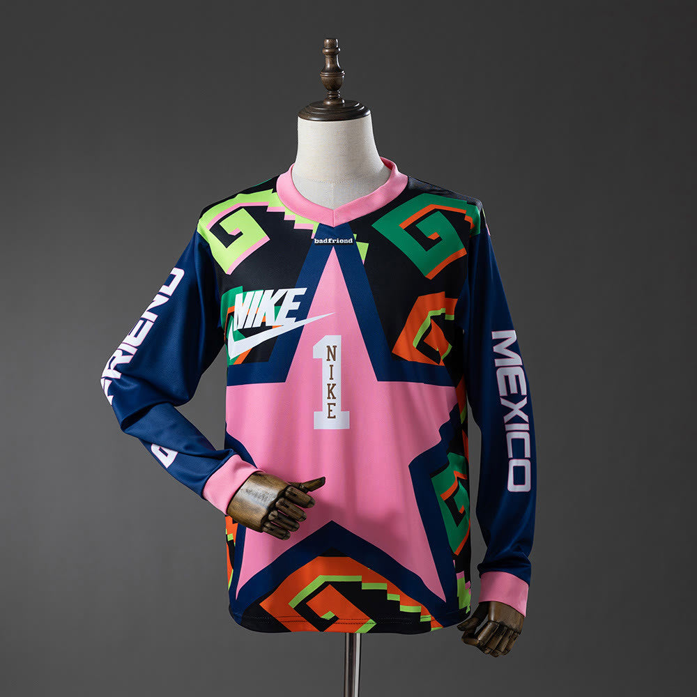 Camiseta México Jorge Campos Portero Retro Manga Larga - Vista frontal
