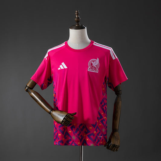 Camiseta México 2026 Portero Rosa - Vista frontal