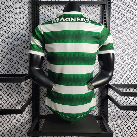 Camiseta Celtic 22/23 Local, Versión Jugador - Vista posterior