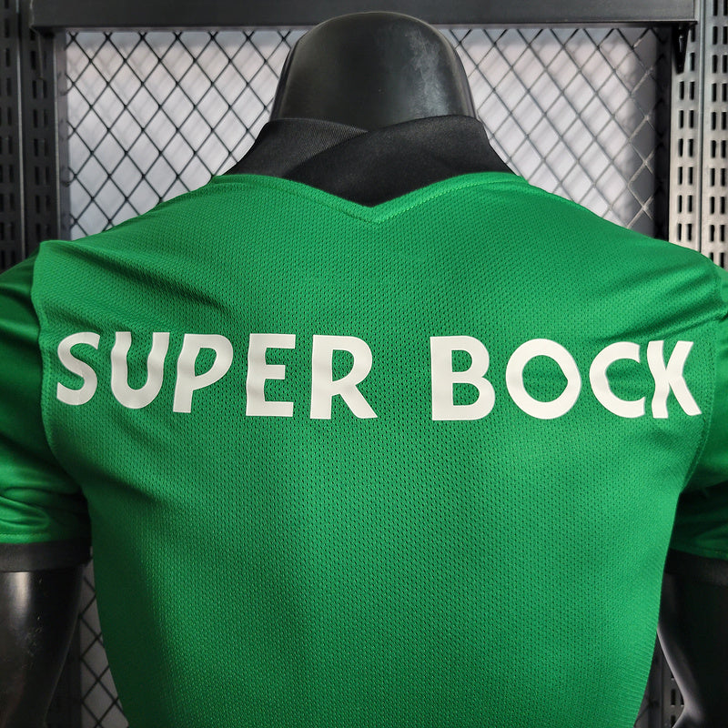 Camiseta Sporting CP 22/23 Local, Versión Jugador - Vista posterior
