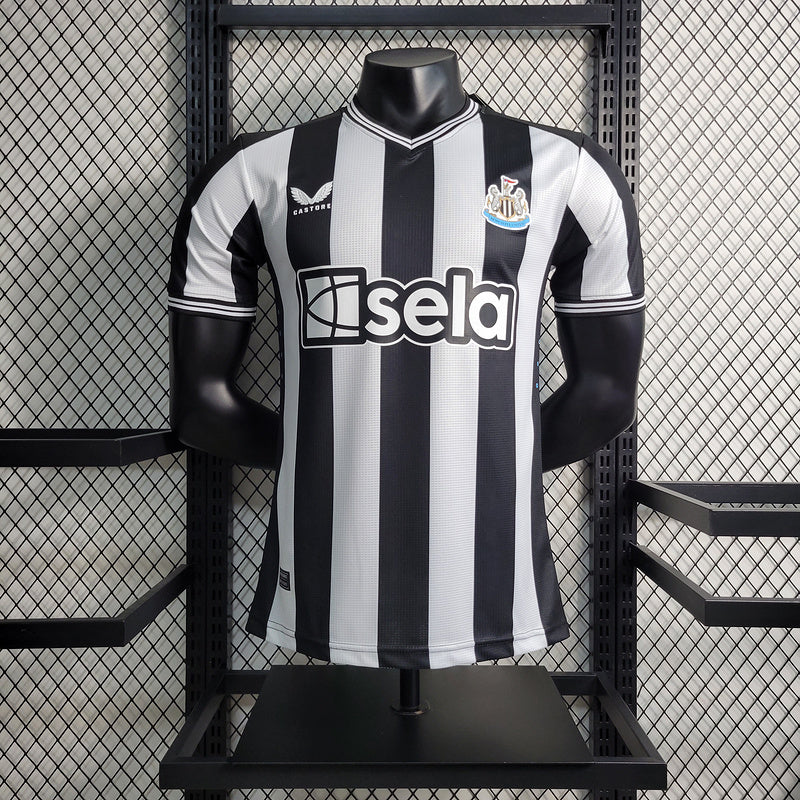 Camiseta Newcastle United 23/24 Local, Versión Jugador - Vista frontal