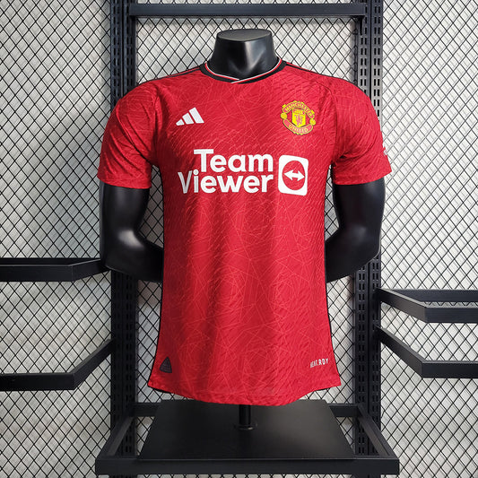 Camiseta Manchester United 23/24 Local, Versión Jugador - Vista frontal