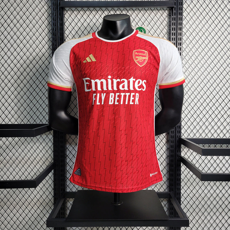 Camiseta Arsenal 23/24 Local, Versión Jugador - Vista frontal