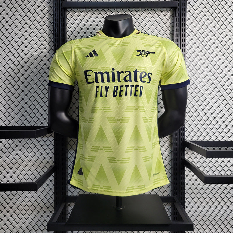 Camiseta Arsenal 23/24 Visitante, Versión Jugador - Vista frontal