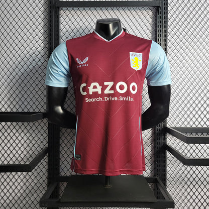 Camiseta Aston Villa 22/23 Local, Versión Jugador - Vista frontal