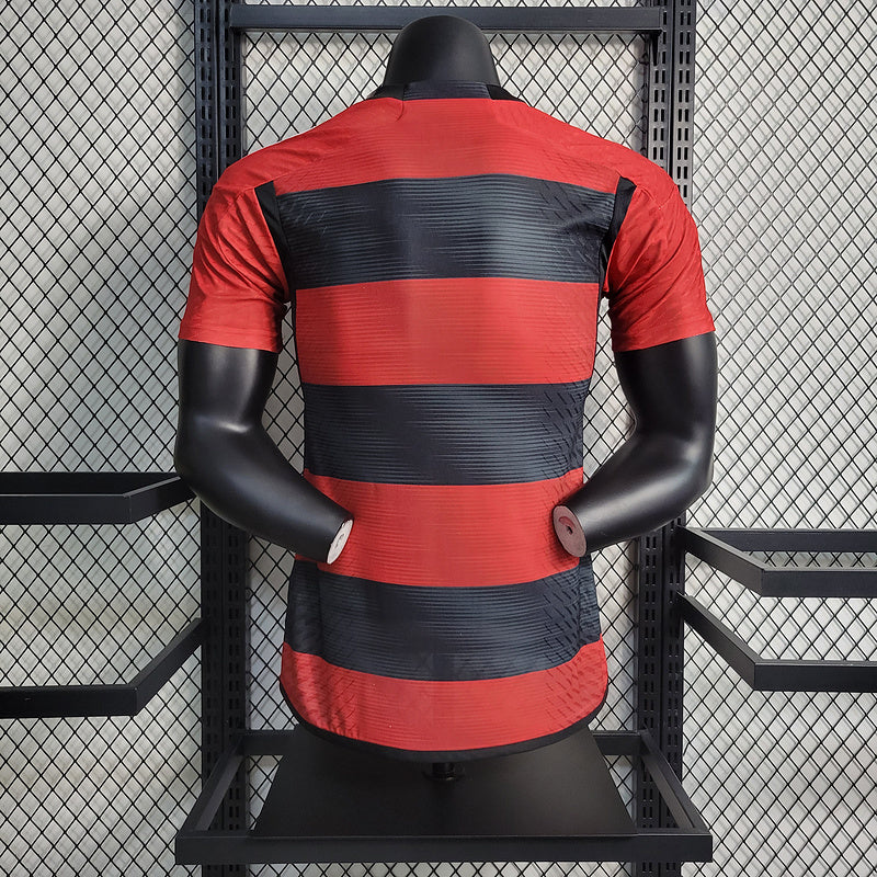 Camiseta Flamengo 23/24 Local, Versión Jugador - Vista posterior