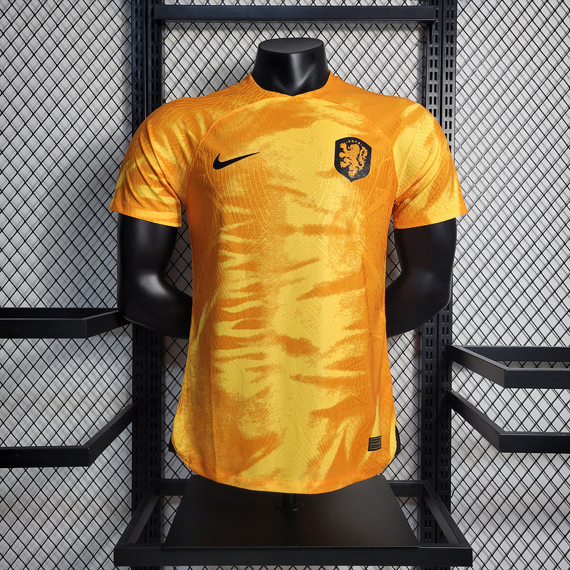Camiseta Países Bajos 2022 Local, Versión Jugador - Vista frontal