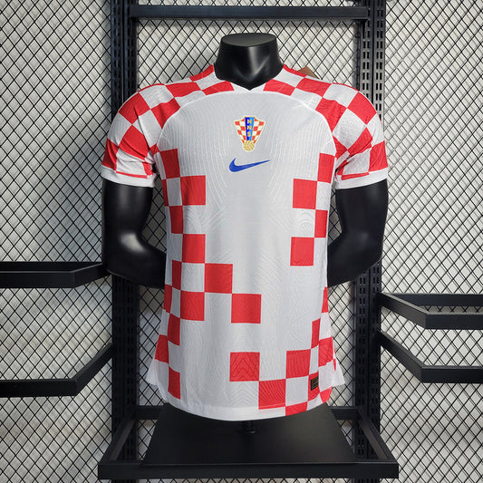Camiseta Croacia 2022 Local, Versión Jugador - Vista frontal