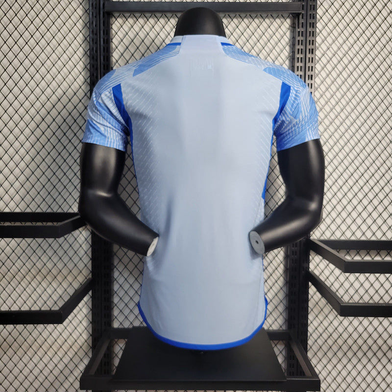 Camiseta España 2022 Visitante, Versión Jugador - Vista posterior