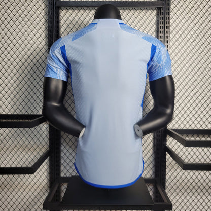 Camiseta España 2022 Visitante, Versión Jugador - Vista posterior