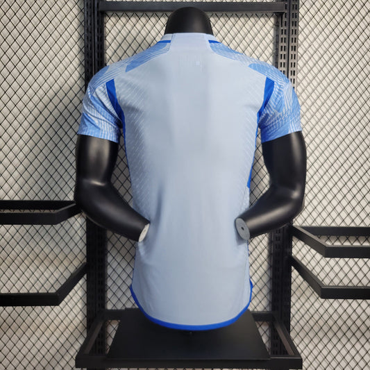Camiseta España 2022 Visitante, Versión Jugador - Vista posterior