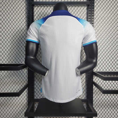 Camiseta Inglaterra 2022 Local, Versión Jugador - Vista posterior