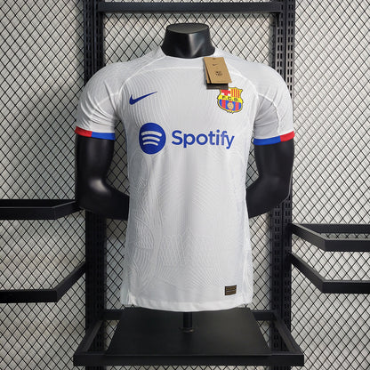 Camiseta FC Barcelona 23/24 Visitante, Versión Jugador - Vista frontal