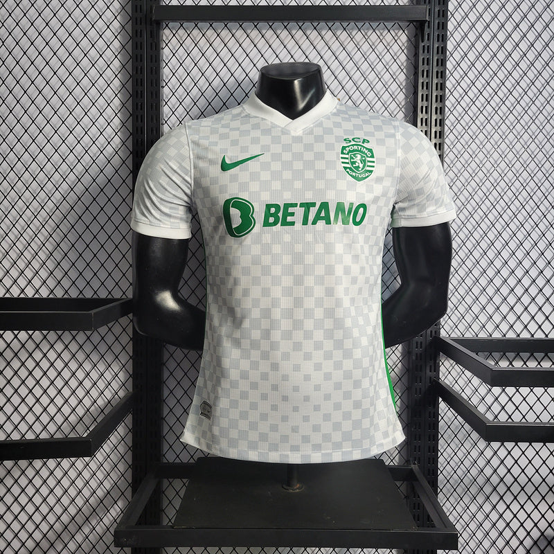 Camiseta Sporting CP 22/23 Visitante, Versión Jugador - Vista frontal