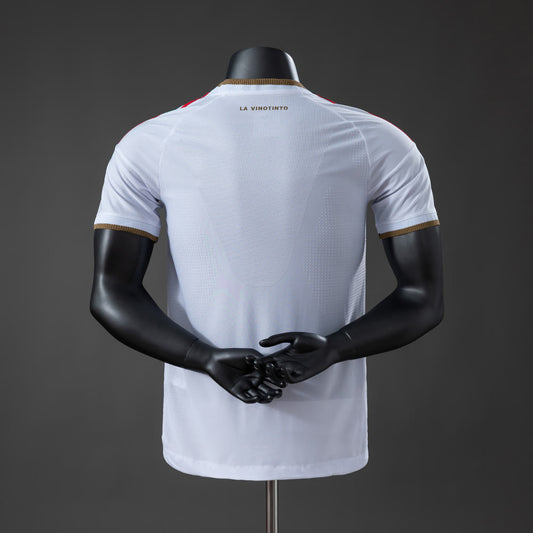 Camiseta Venezuela 2026 Visitante, Versión Jugador - Vista posterior