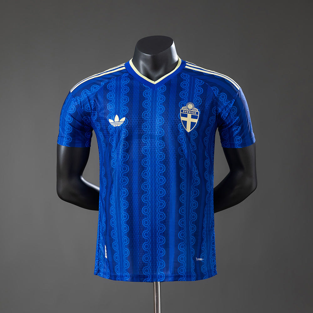 Camiseta Suecia 2026 Visitante, Versión Jugador - Vista frontal