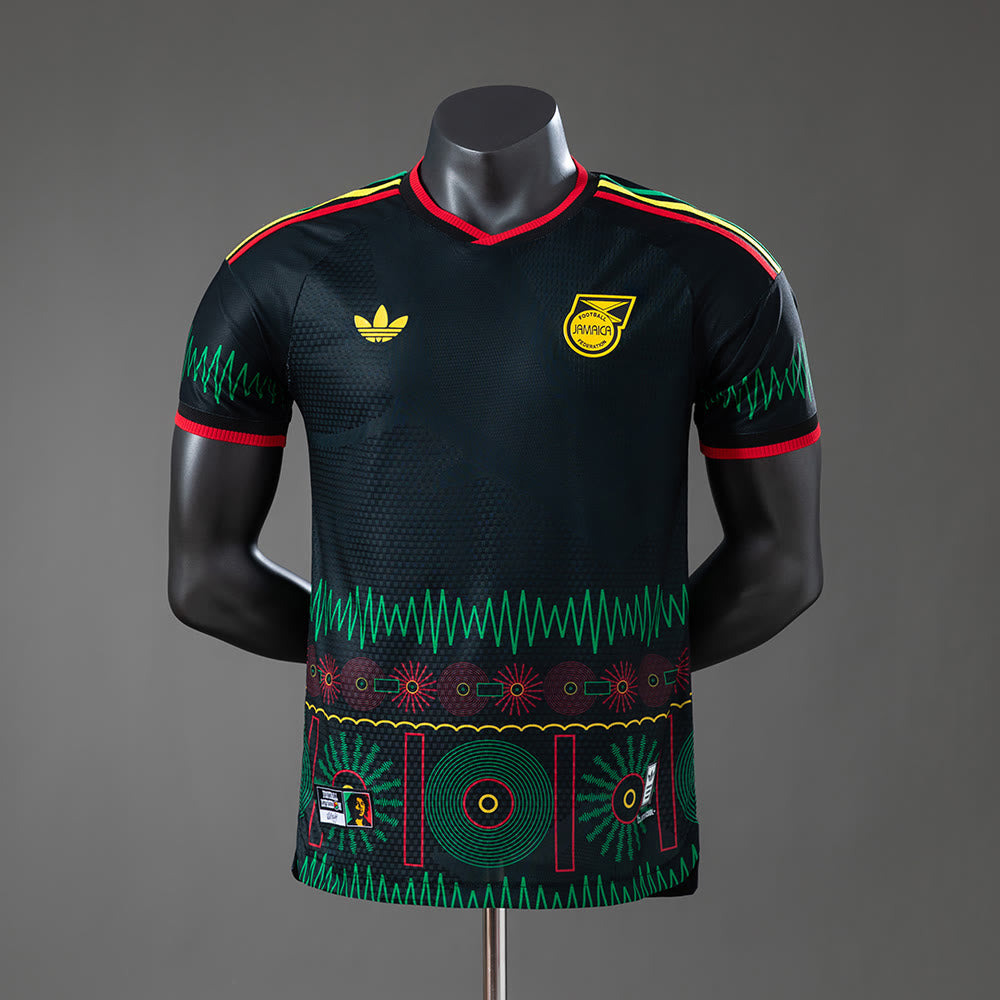 Camiseta Jamaica 2026 Visitante, Versión Jugador - Vista frontal