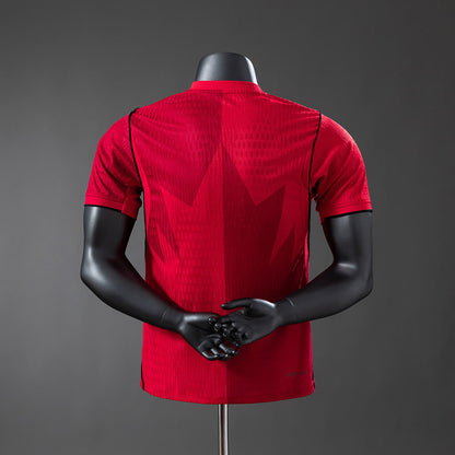Camiseta Canadá 2026 Local, Versión Jugador - Vista posterior
