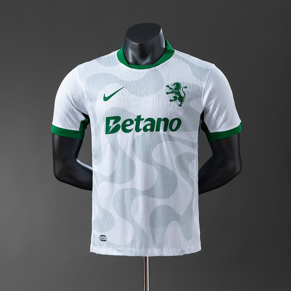 Camiseta Sporting CP 25/26 Visitante, Versión Jugador - Vista frontal