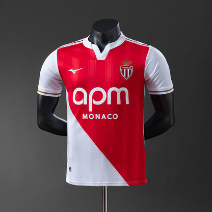Camiseta AS Monaco 25/26 Local, Versión Jugador - Vista frontal