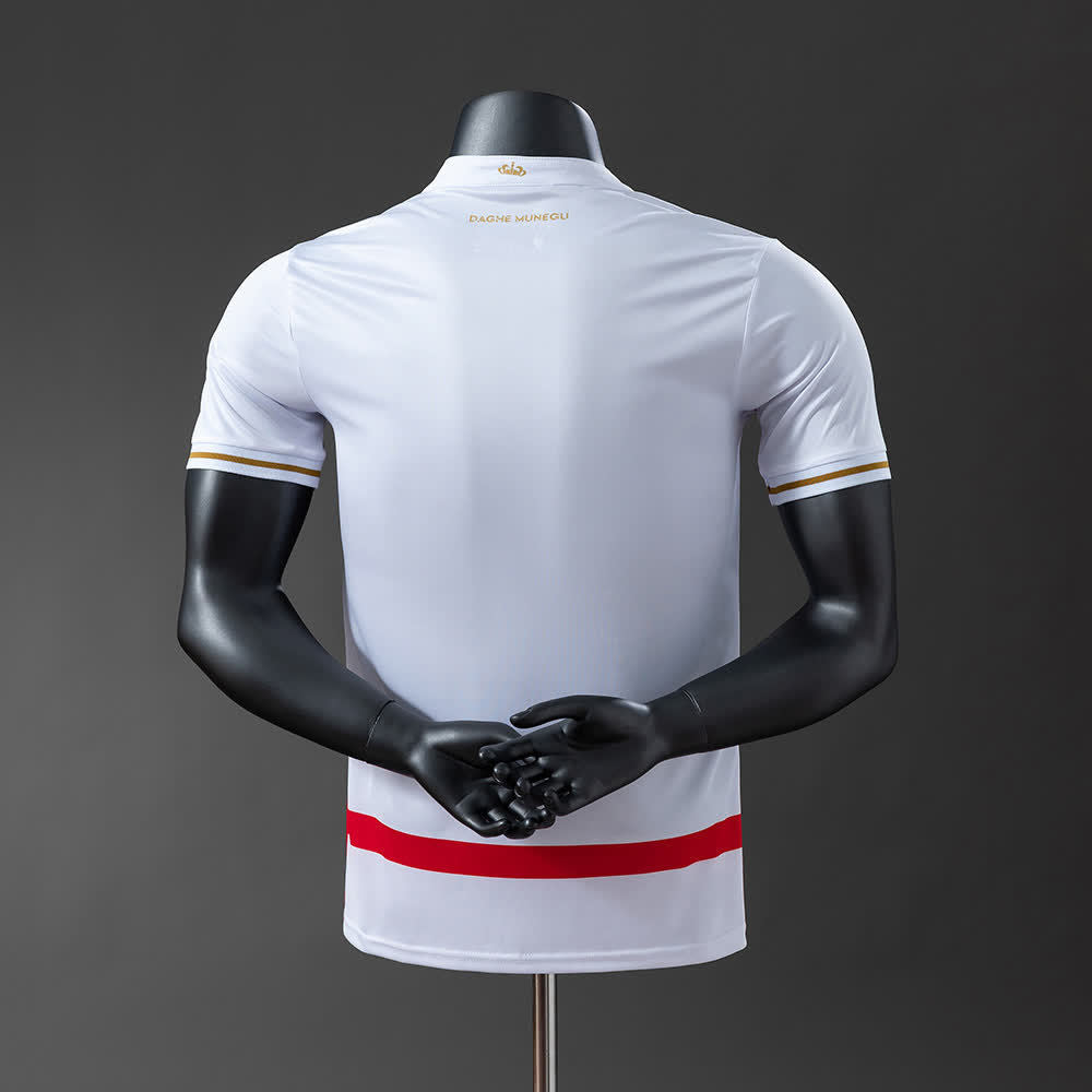 Camiseta AS Monaco 25/26 Local, Versión Jugador - Vista posterior