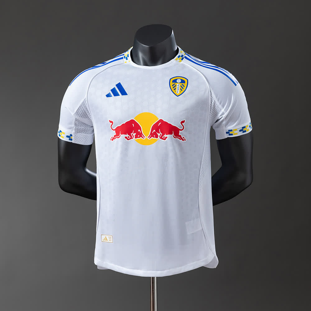 Camiseta Leeds United 25/26 Local, Versión Jugador - Vista frontal