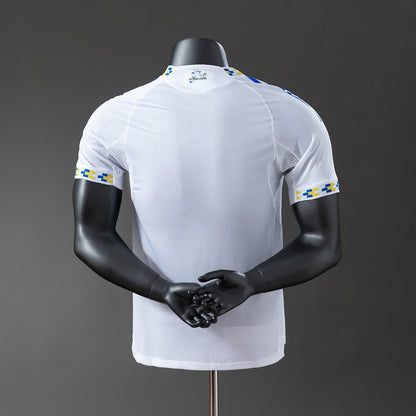 Camiseta Leeds United 25/26 Local, Versión Jugador - Vista posterior
