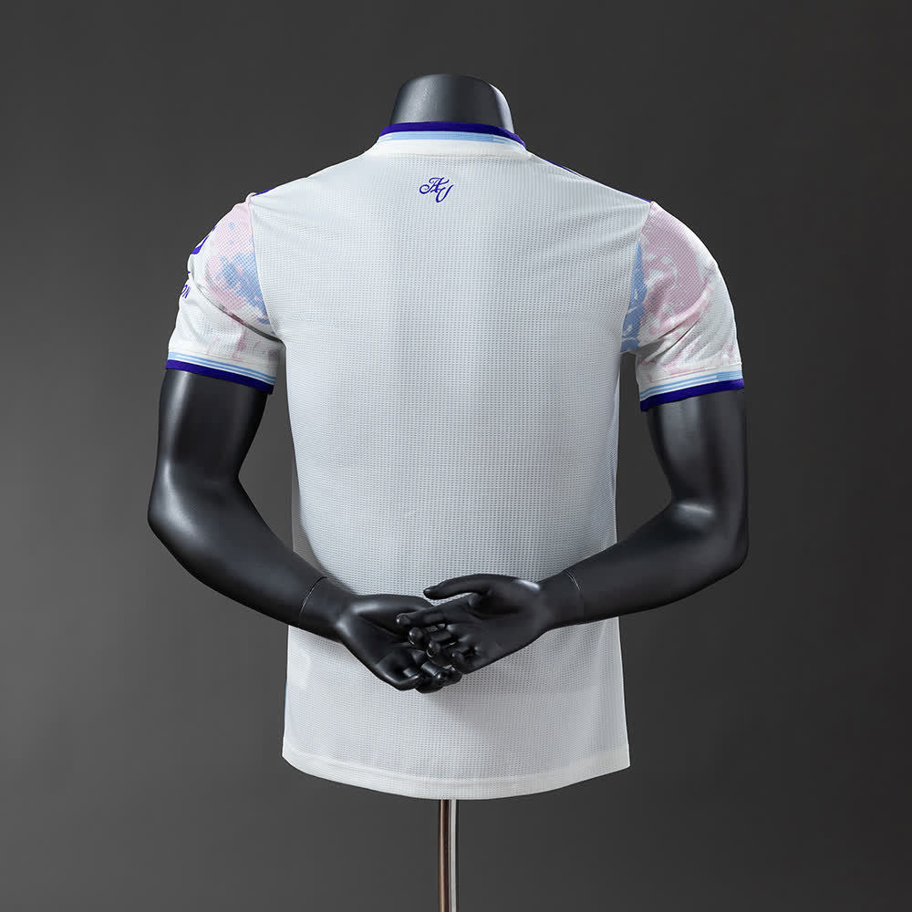Camiseta Aston Villa 25/26 Visitante, Versión Jugador - Vista posterior