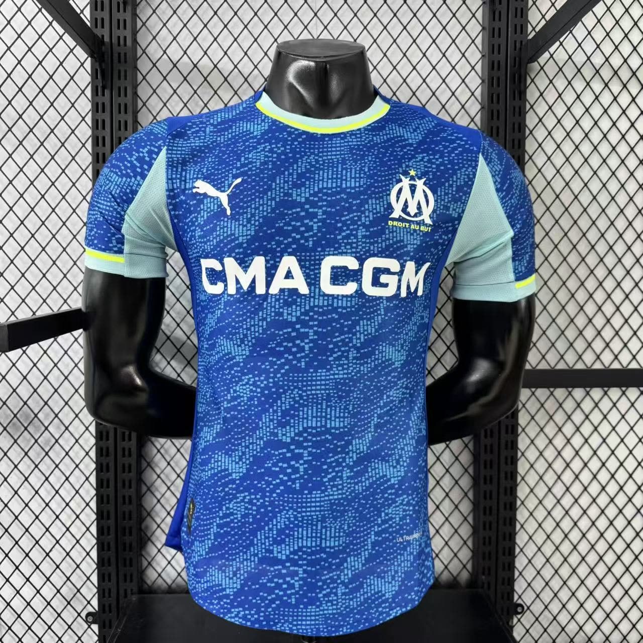 Camiseta Olympique de Marsella 25/26 Tercera, Versión Jugador - Vista frontal