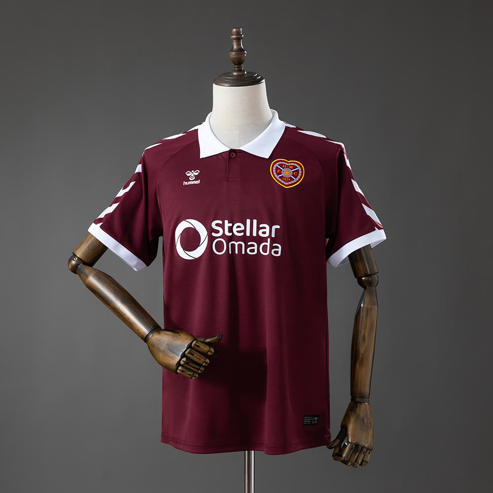 Camiseta Heart of Midlothian 26/27 Local - Vista frontal