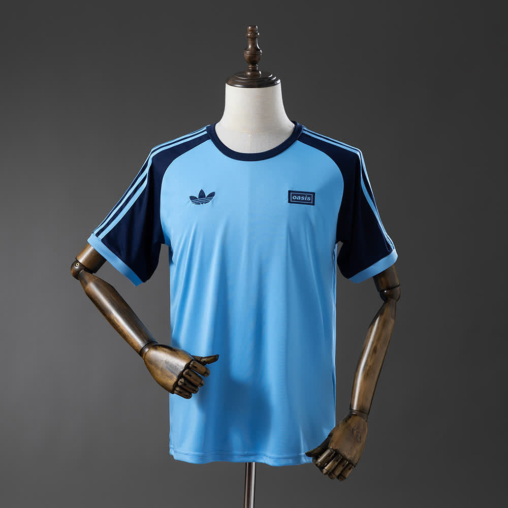 Camiseta Oasis Live '25 Azul - Vista frontal