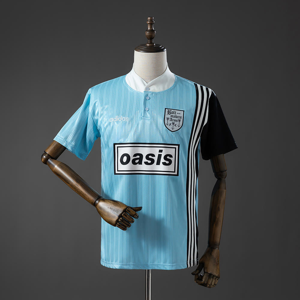 Camiseta Oasis 1996 Retro Azul - Vista frontal