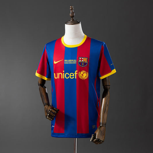 Camiseta FC Barcelona 2010/11 Local Retro - Vista frontal