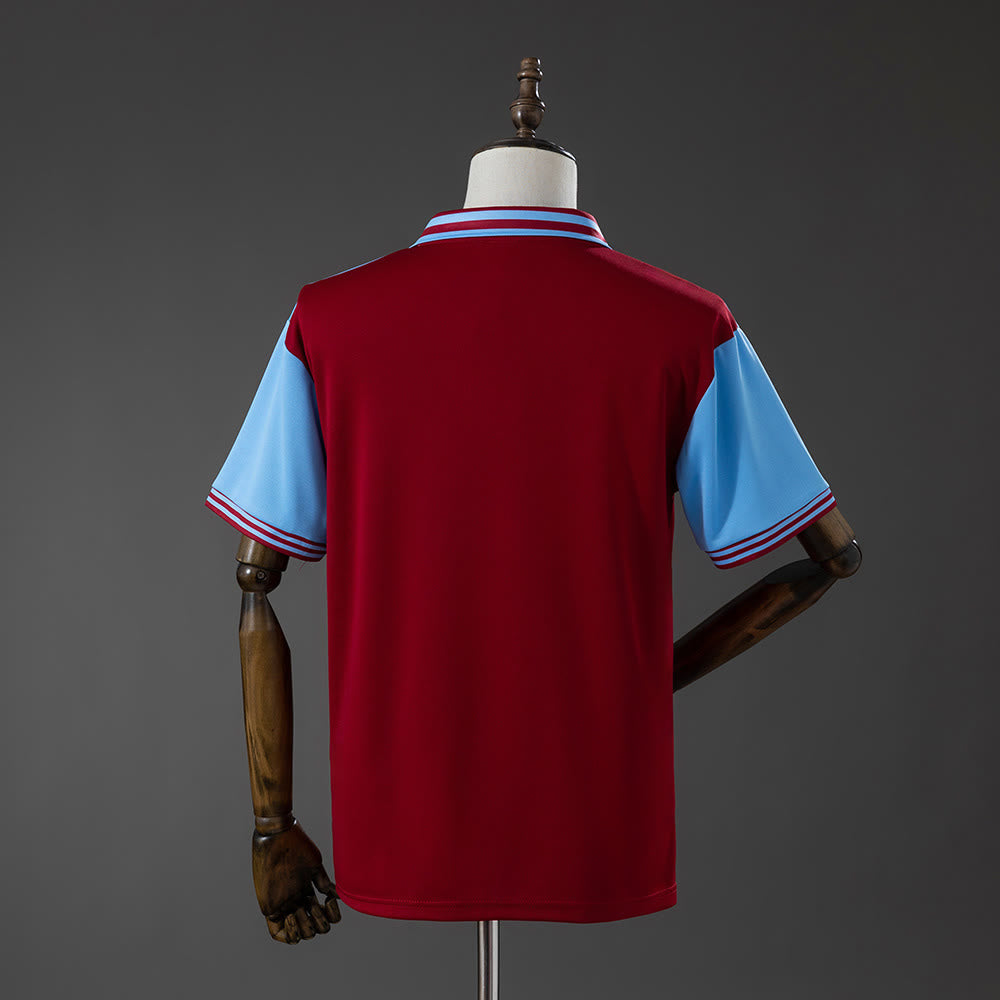 Camiseta West Ham United 76/80 Local Retro - Vista posterior