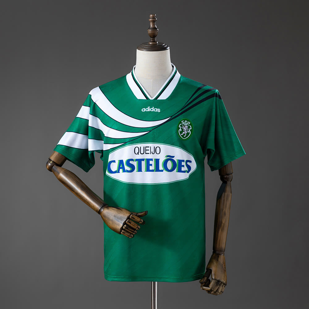 Camiseta Sporting CP 94/95 Visitante Retro - Vista frontal